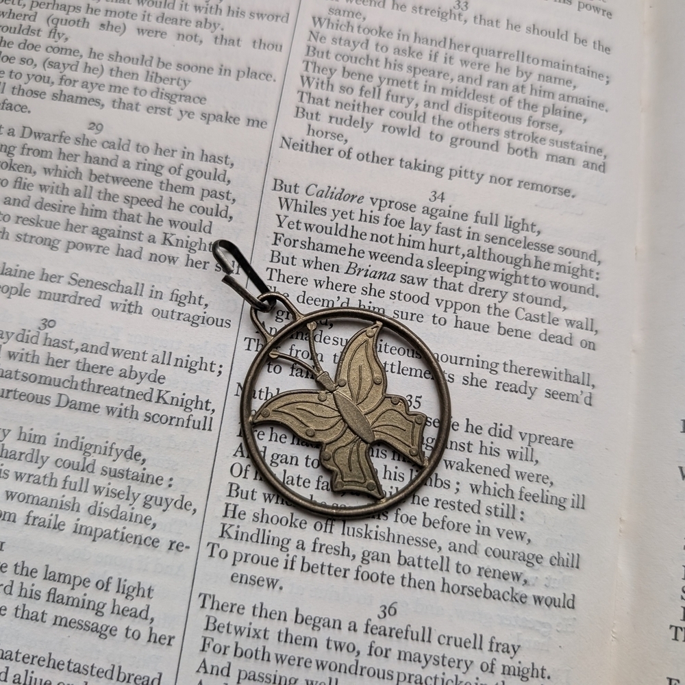 Butterfly Pendant Necklace
